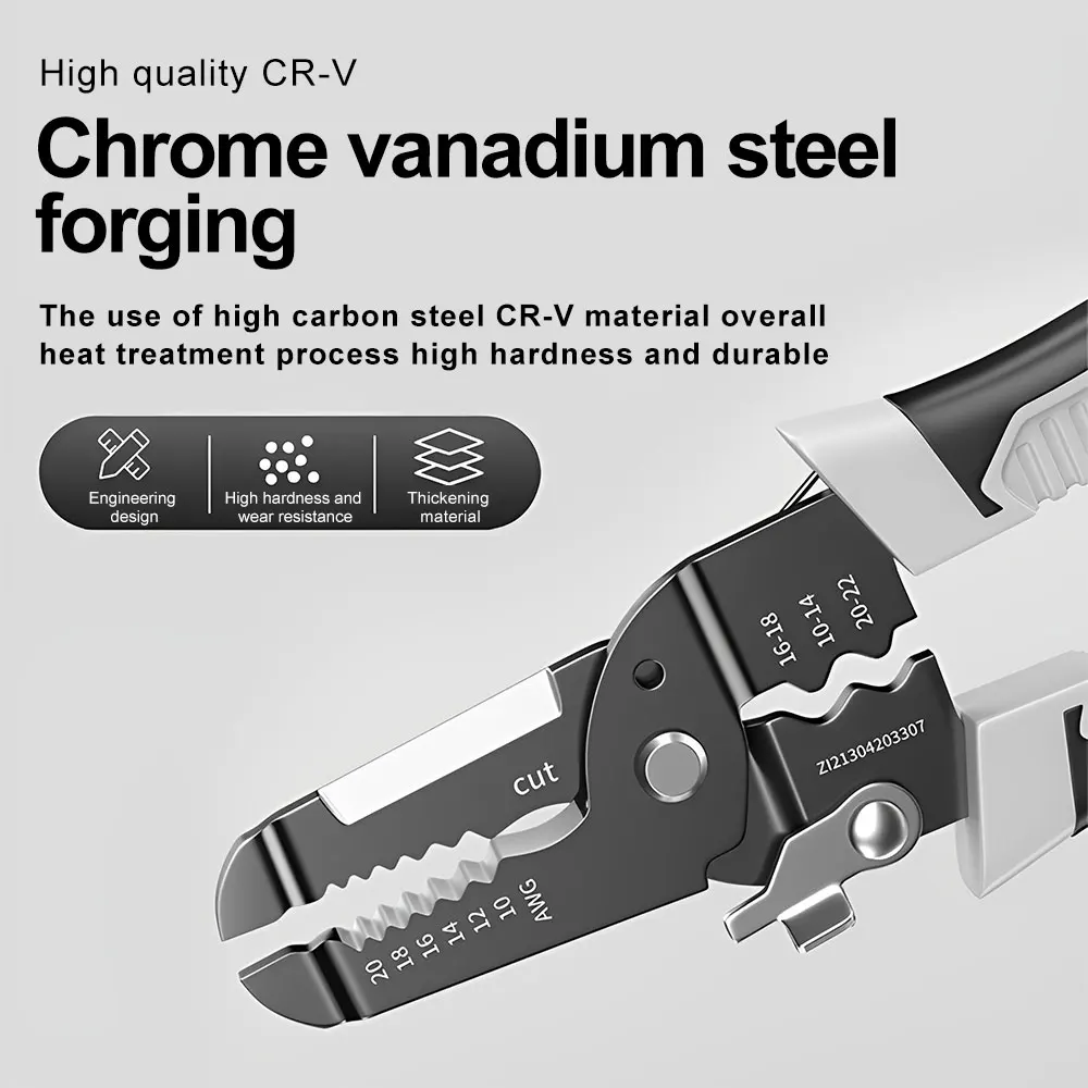 Многофункциональные плоскогубцы для зачистки кабеля Плоскогубцы резки