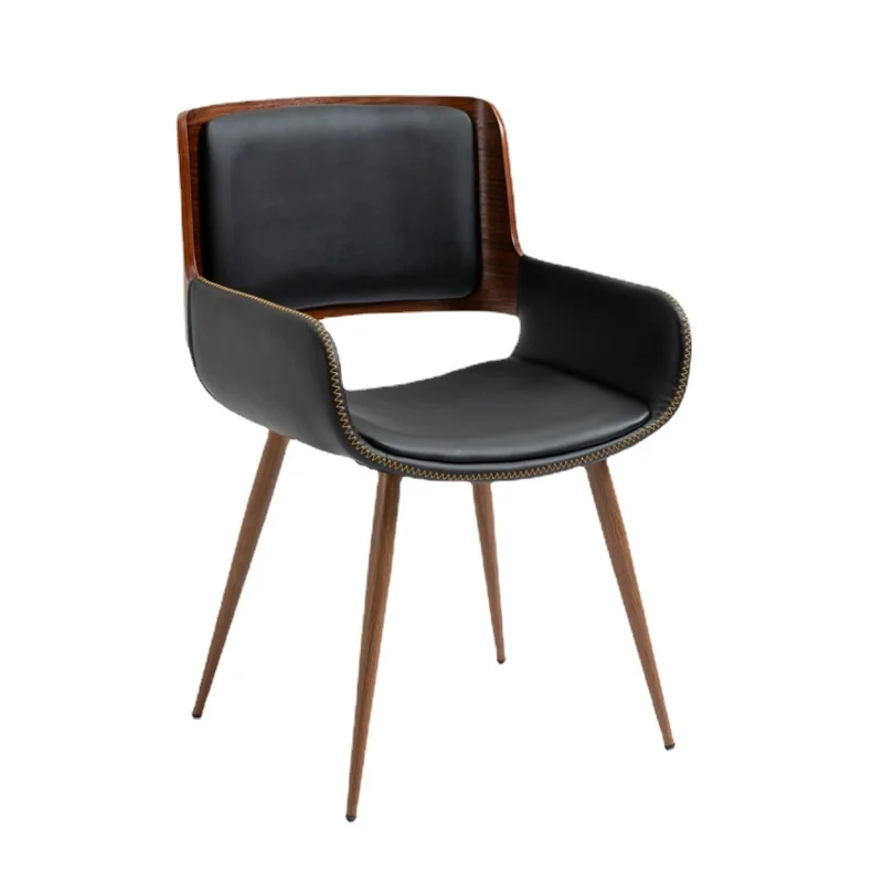 

Nordic Light Luxury Home Dining Chairs Modern Minimalist Lounge Chair Cafe Hotel Restaurant