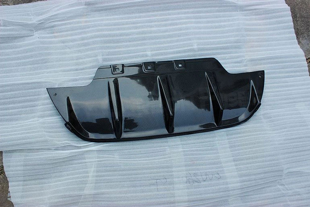 Задний бампер из углеродного волокна диффузор для BMW 6 серии F06 F12 F13 M6 2012-2017 задний