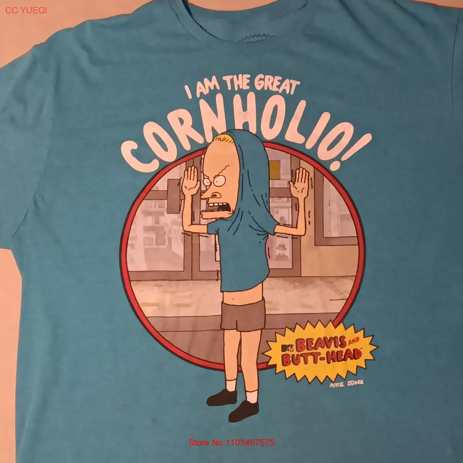 Beavis &amp Butthead I Am Great Cornholio футболка SZ XL б/у