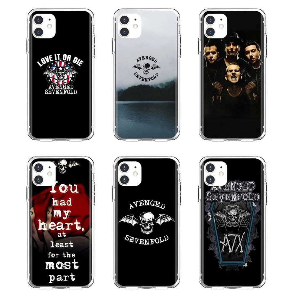 

For iPhone 10 11 12 13 Mini Pro 4S 5S SE 5C 6 6S 7 8 X XR XS Plus Max 2020 Avenged-Sevenfold Cell Phone Case