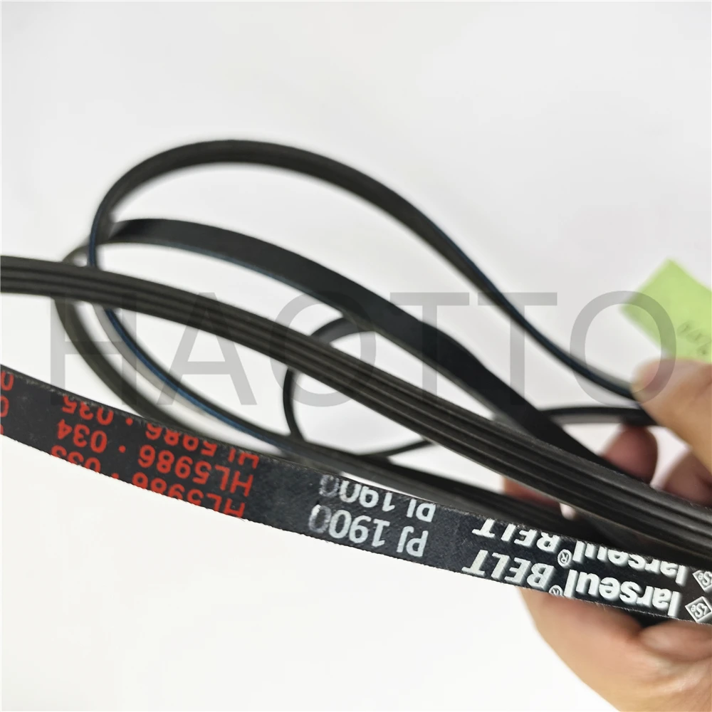 

2 шт. 4PJ1900 5PJ1900 6PJ1900 7PJ1900 8PJ1900 9PJ1900 Поли-V ребристые ремни для стиральной машины, приводные ремни двигателя беговой дорожки