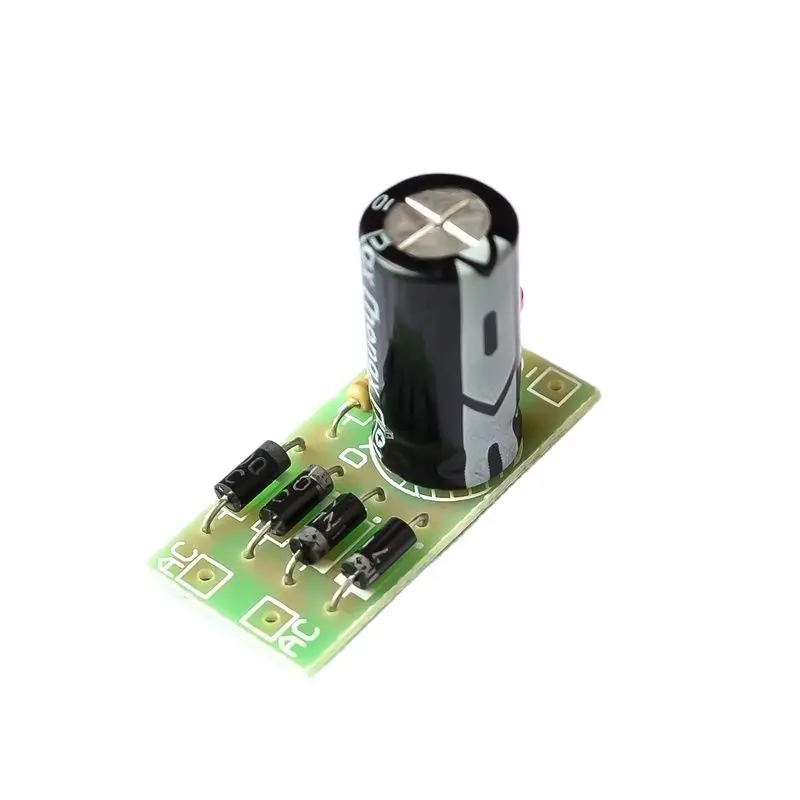 

Полный выпрямительный фильтр переменного тока в фотомодуль 1N4007 12 в 1 а переменный ток в постоянный ток
