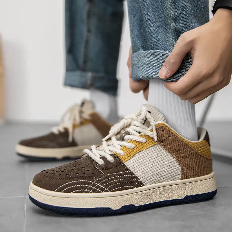 

Кроссовки Zaptillas мужские меховые, спортивная обувь, модные зимние, в британском стиле, для тенниса