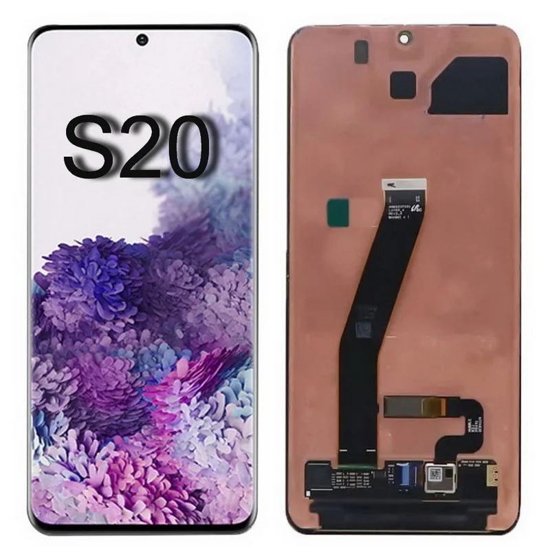 

Original For SAMSUNG GALAXY S20 AMOLED Screen G980 G980F G980D SM-G981B SM-G981F LCD Display Touch Screen Digitizer With defects