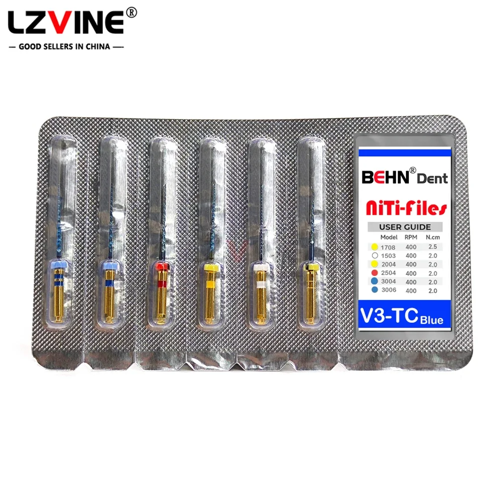 Стоматологические файлы RAISYOU Super Endo Blue Files TC