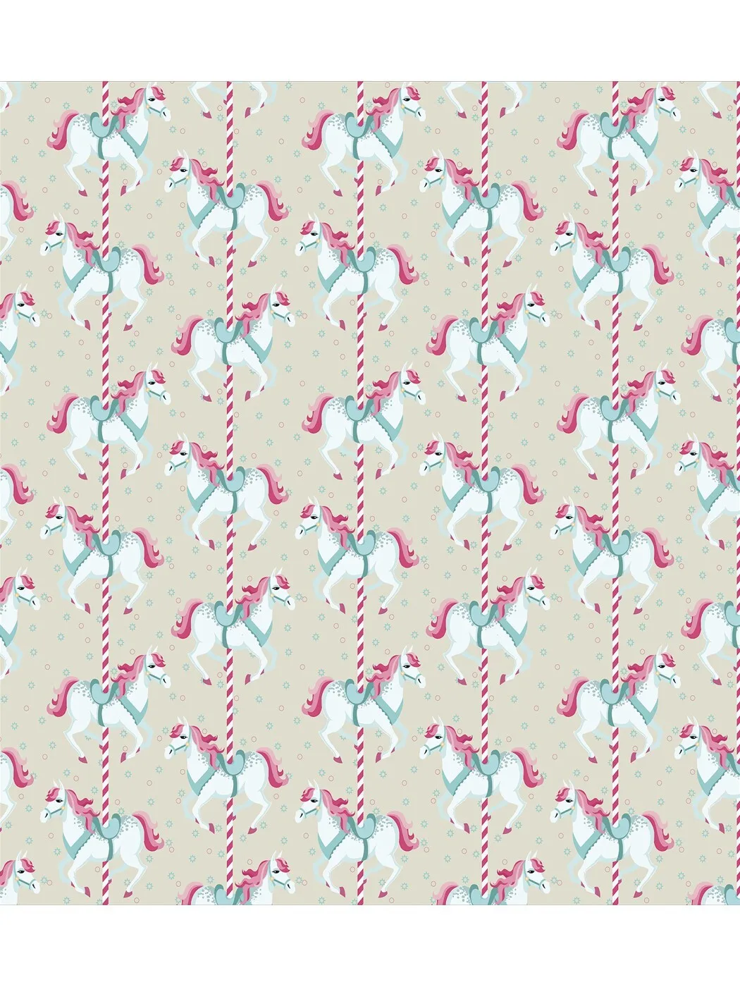 Вертикальное фотопанно на стену "Лошадка и подкова" | 150x200 см JoyArty