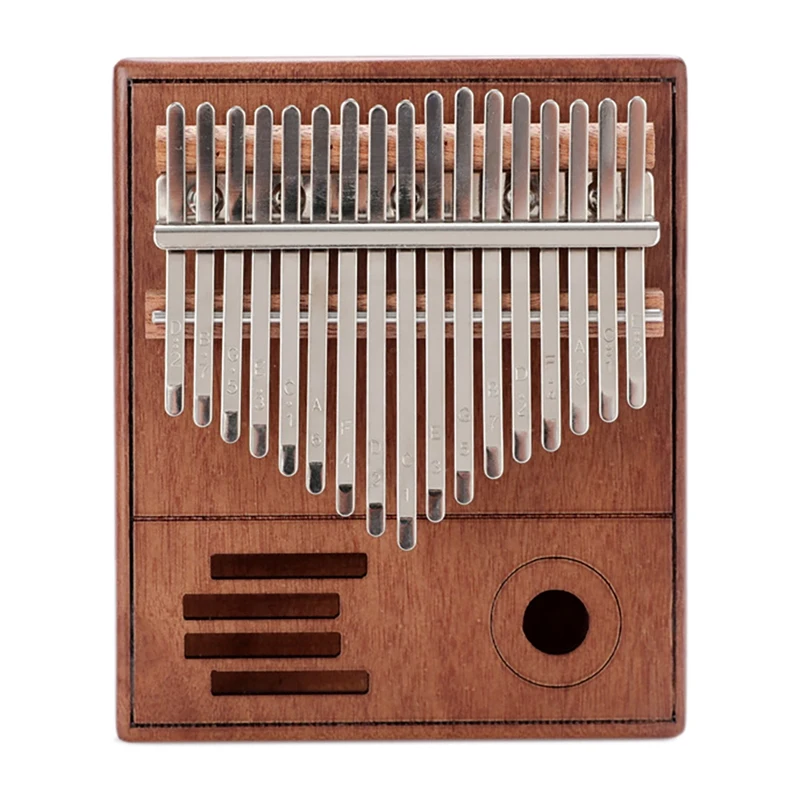 

Kalimba 17 клавиш большой палец фортепиано ретро дерево красное дерево Kalimba портативный музыкальный инструмент подарок для детей взрослых начи...