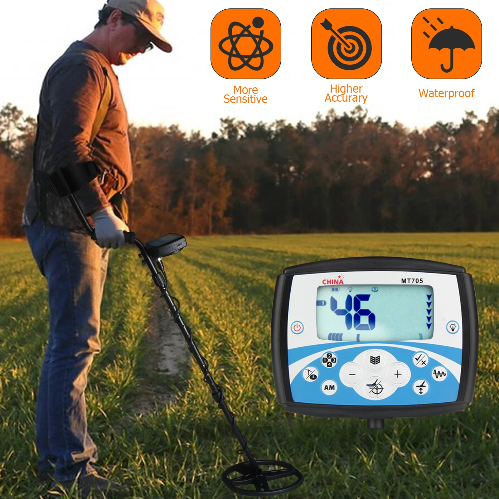 Рисунок 6 - Профессиональный металлоискатель MT705