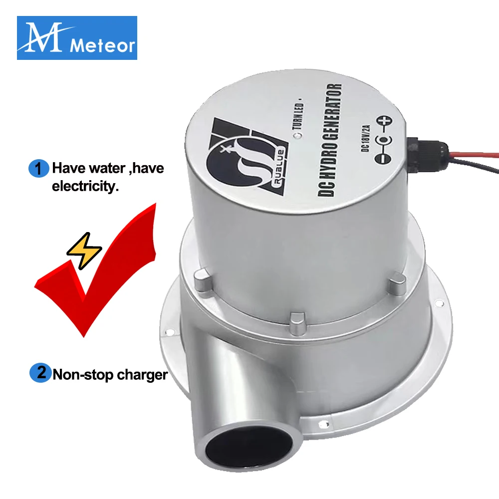 Meteor 100 Вт 50 36 Водяная турбина Портативная мощность В 18 постоянного тока