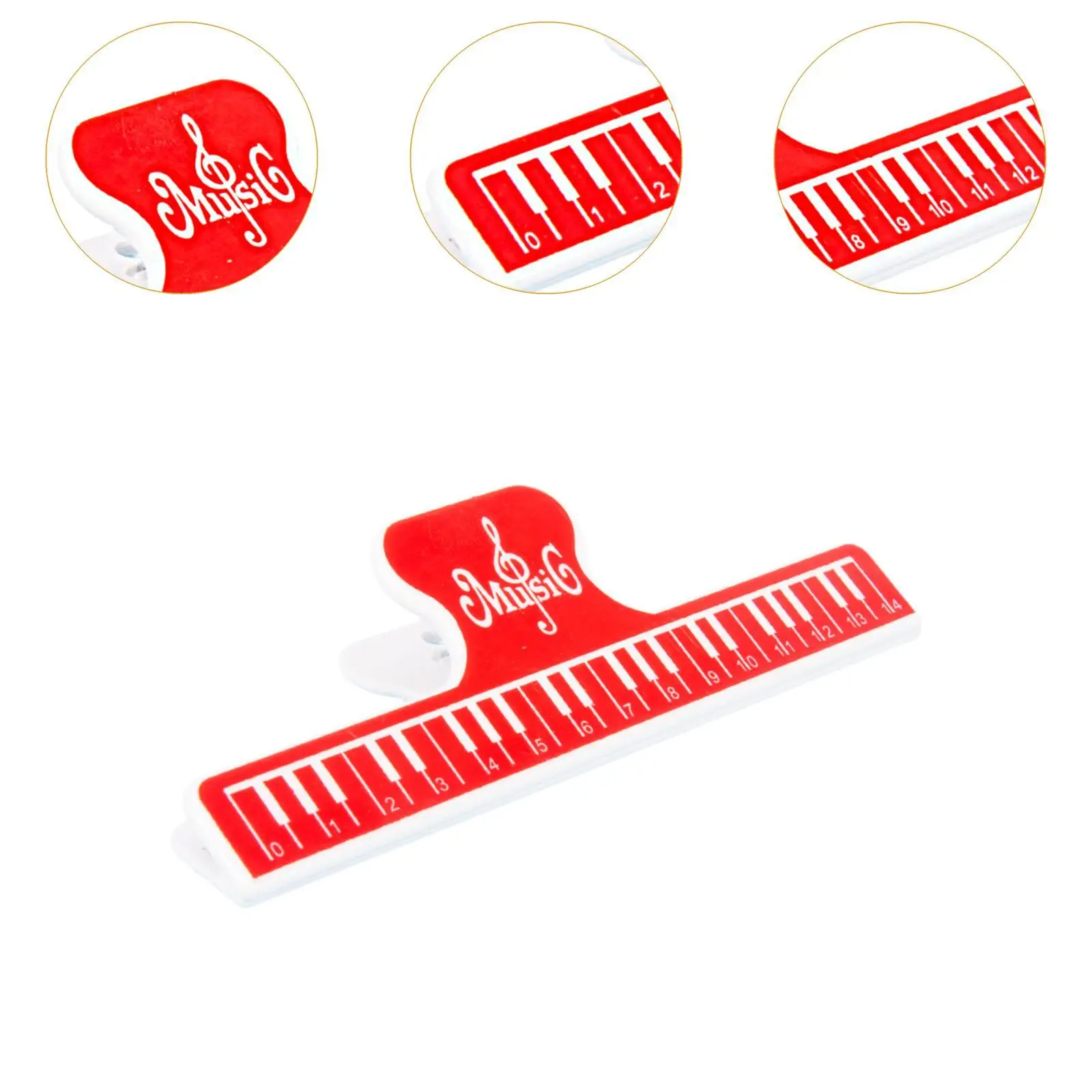 8 шт. зажим для музыкальных нот универсальный фортепиано газет журналов рецептов