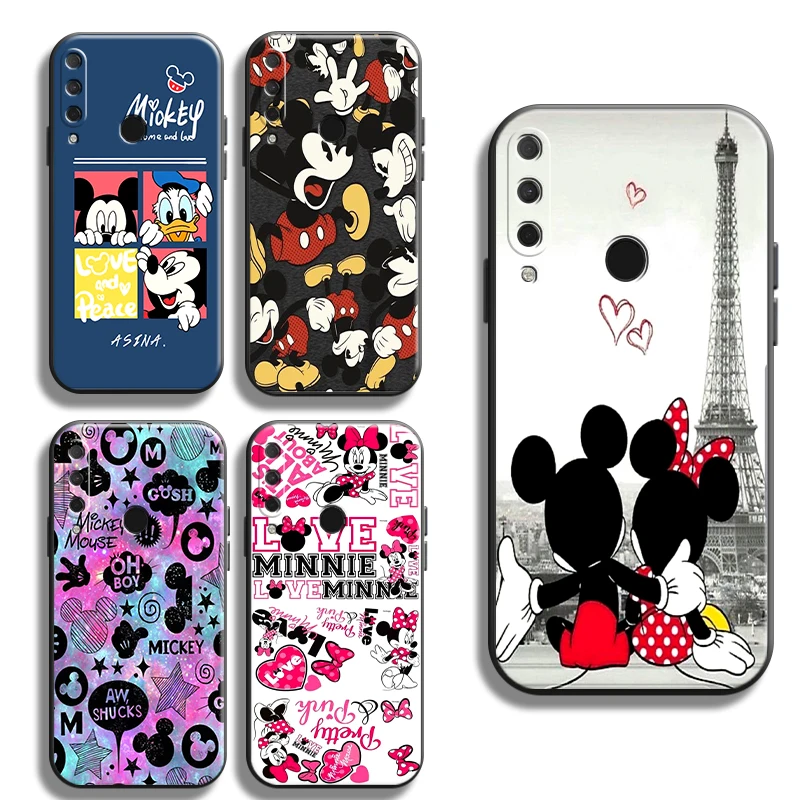 

DISNEY Mickey Mouse Phone Case For HUAWEI Honor 8X 9X 10X Lite Unisex Shell Carcasa Original Coque ShockProof Soft Funda