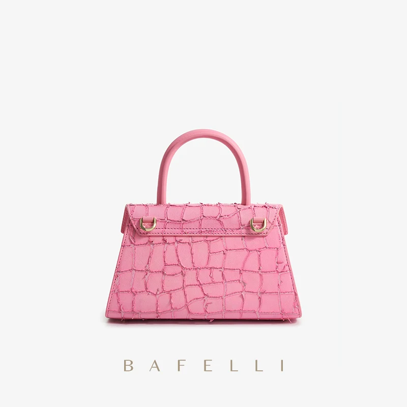 Розовый кошелек из натуральной кожи Модная оригинальная стильная Роскошная