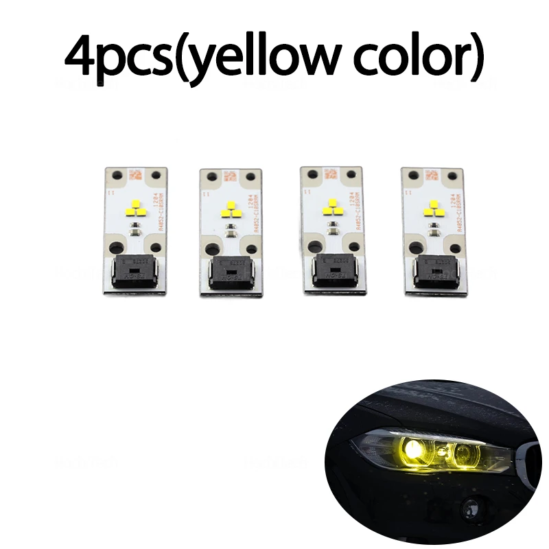 

Для BMW X5 F15 X5M F85 2014 2015 2016 2017 2018 63117263051 Дневные DRL Свет дальнего света LED Angel Eye Maker Light Diode Board Chip