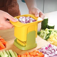 new hand pressure vegetable cutter kitchen multi 2 in1 carrot potato onion dicing tool vegetable cut strips