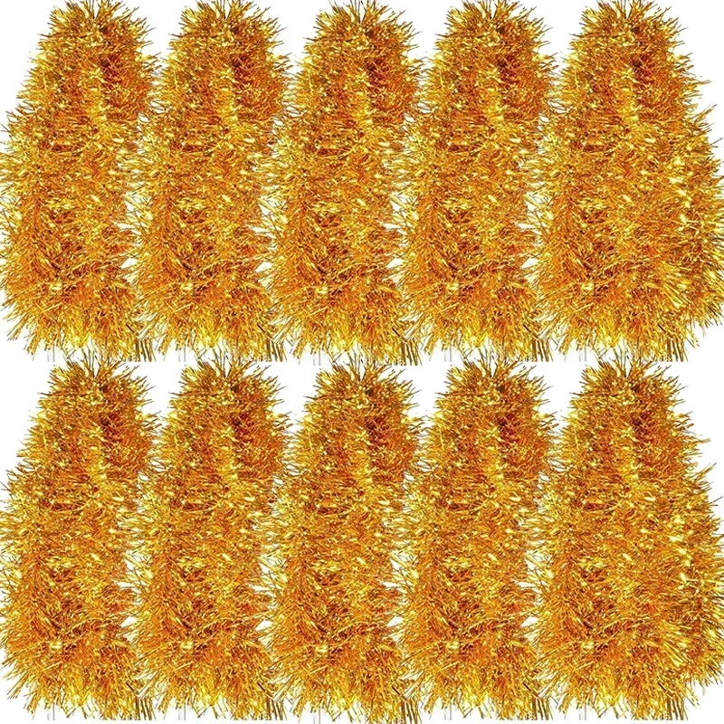 

Красочная рождественская лента, гирлянда, рождественская елка, ленты с мишурой, подвесной кулон, венок, украшение, сделай сам, Новый год, свадьба, вечеринка, домашний декор