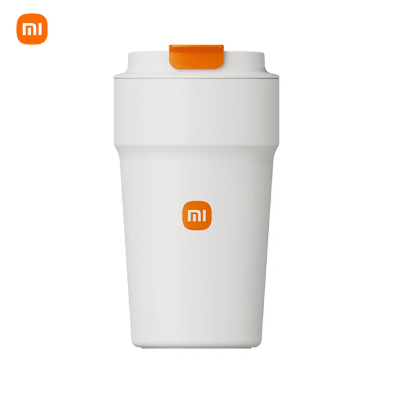 

Original Xiaomi 500ml Double Stainless Steel Coffee Thermos Mug Leak-Proof Non-Slip Travel Thermal Cup Water Bottle