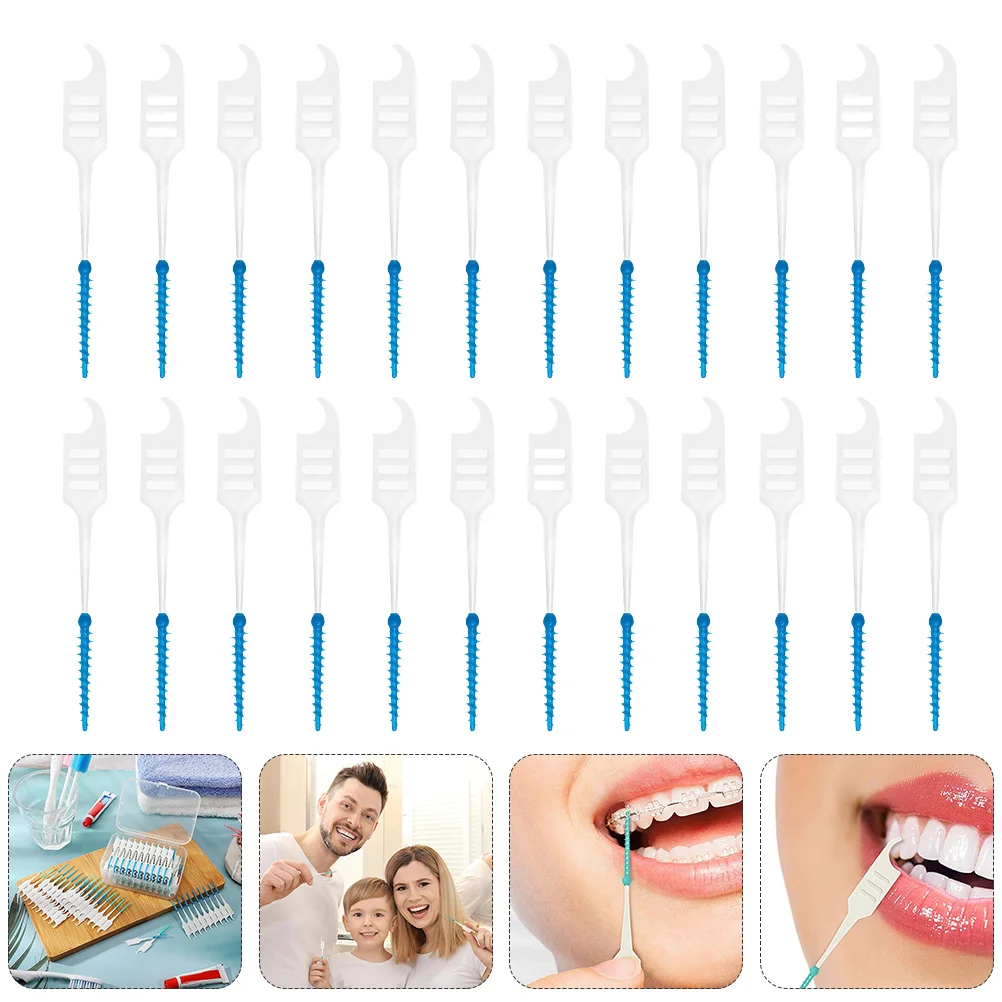 

150Pcs Humanized Healthy Safe Toothpick Flosser Oral Care Tools for Family Daily Life