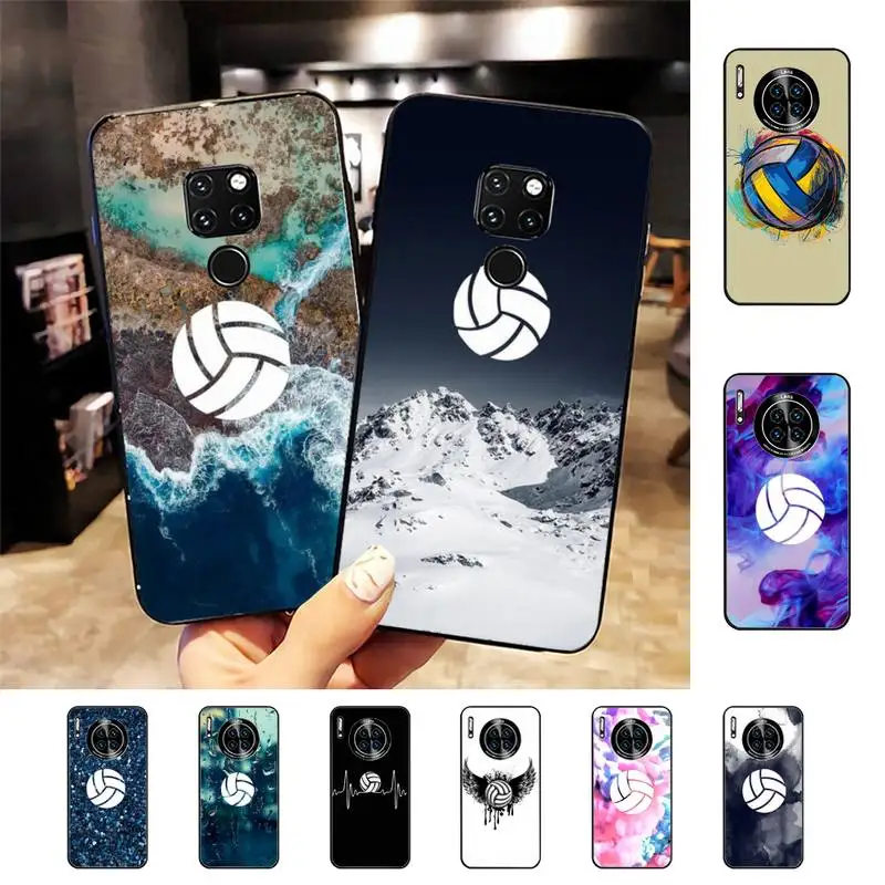 

RuiCaiCa Volleyball Sport Phone Case For Huawei Nova 3I 3E mate 20lite 20Pro 10lite Luxury funda case