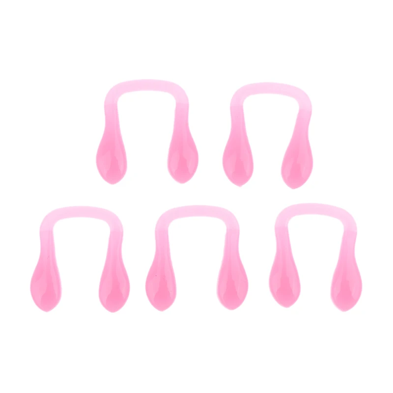 5 шт. силиконовые U-образные носоупоры для очков