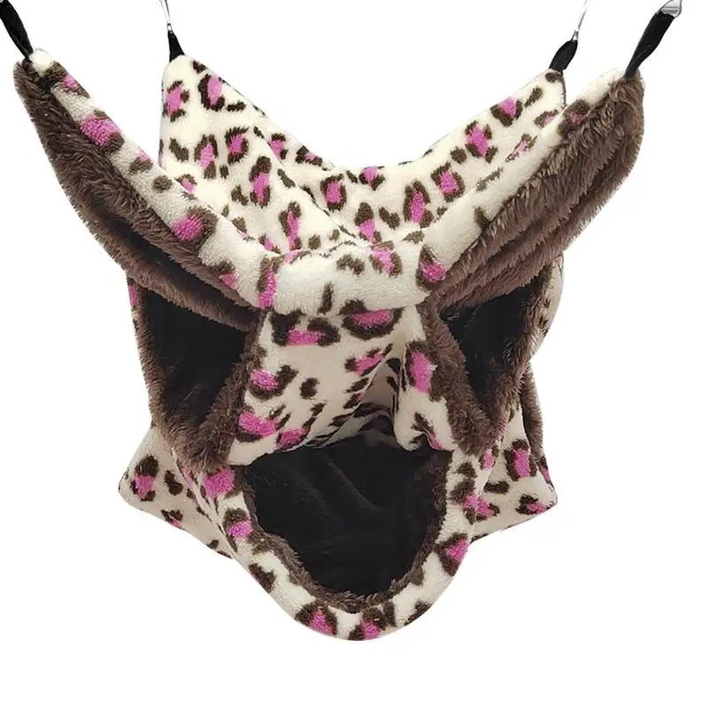 

3 Layer Hamster Hammock Warm Nest Small Pet Hammock Hanging Swing Warm Pet Bed Nest W0