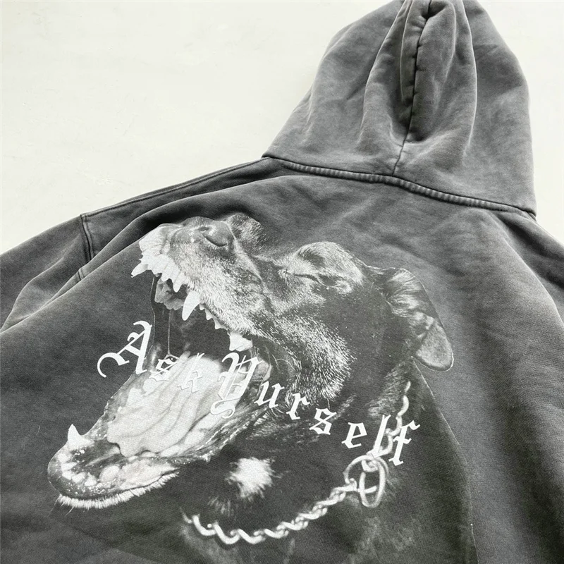 Модная Толстовка Los с капюшоном ASKYURSELF Angeles высокое качество 1:1 винтажный