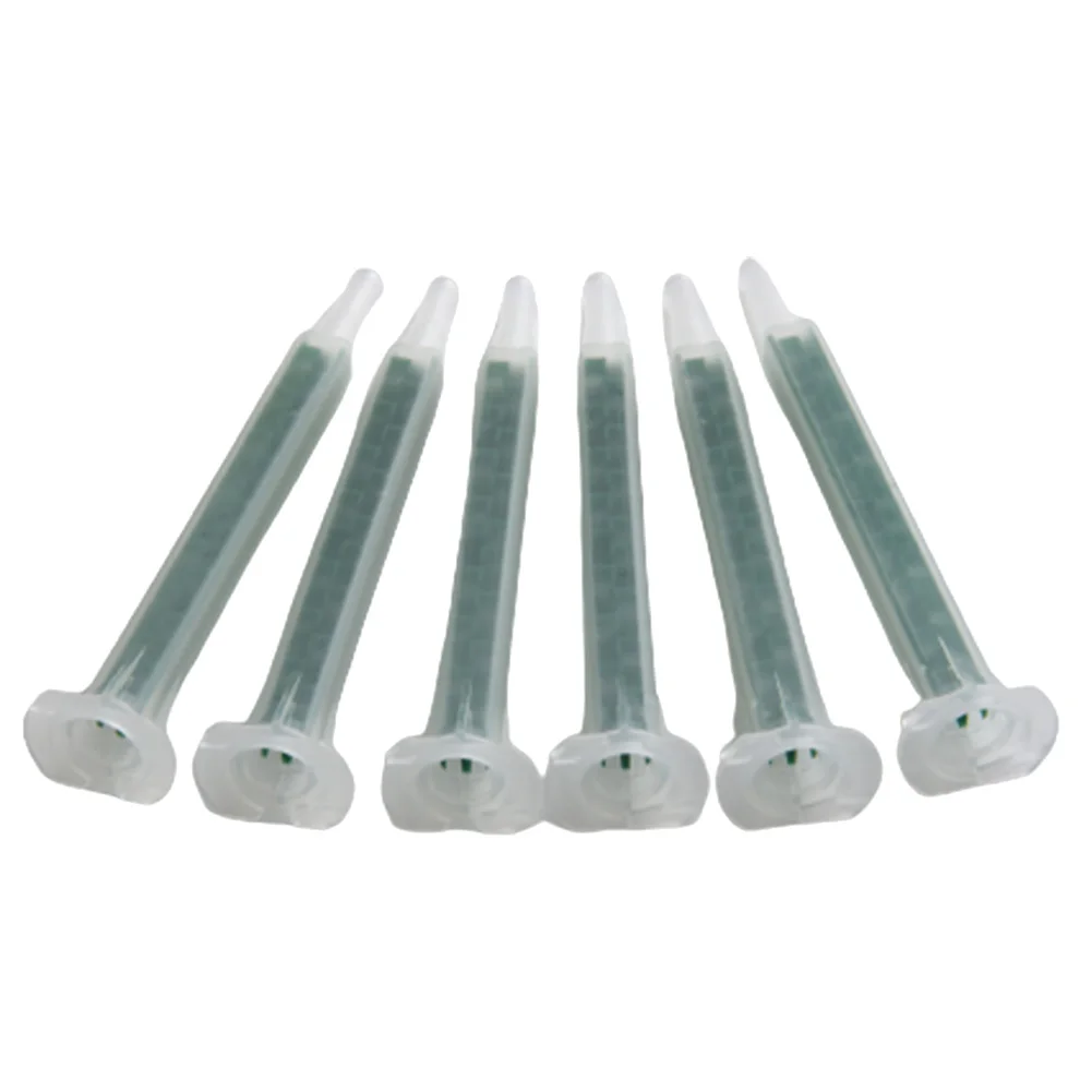 

Plastic AB Mixed Tube Green Glue Resin Mixing With 16 Nozzles F6-16 83mm Kit 50pcs/set Hot 2018 Durable Useful