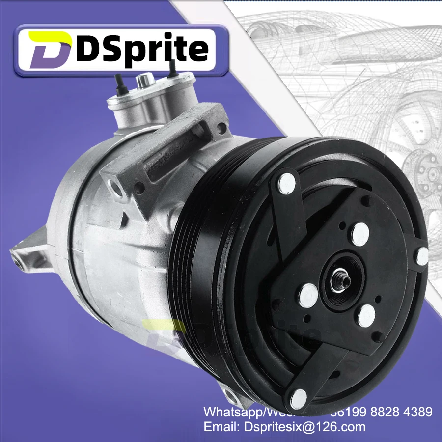 Новый компрессор переменного тока 95907421 А Для Chevrolet Aveo 1.6L P-ontiac G3 09-11 1522234 15-22234 95953032