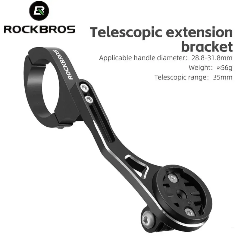 Фото ROCKBROS велосипедный светильник, кронштейн, GPS, поддержка велосипеда, держатель Gopro для компьютеров Bryton IGS Garmin, держатель для велосипеда, аксессуары №1