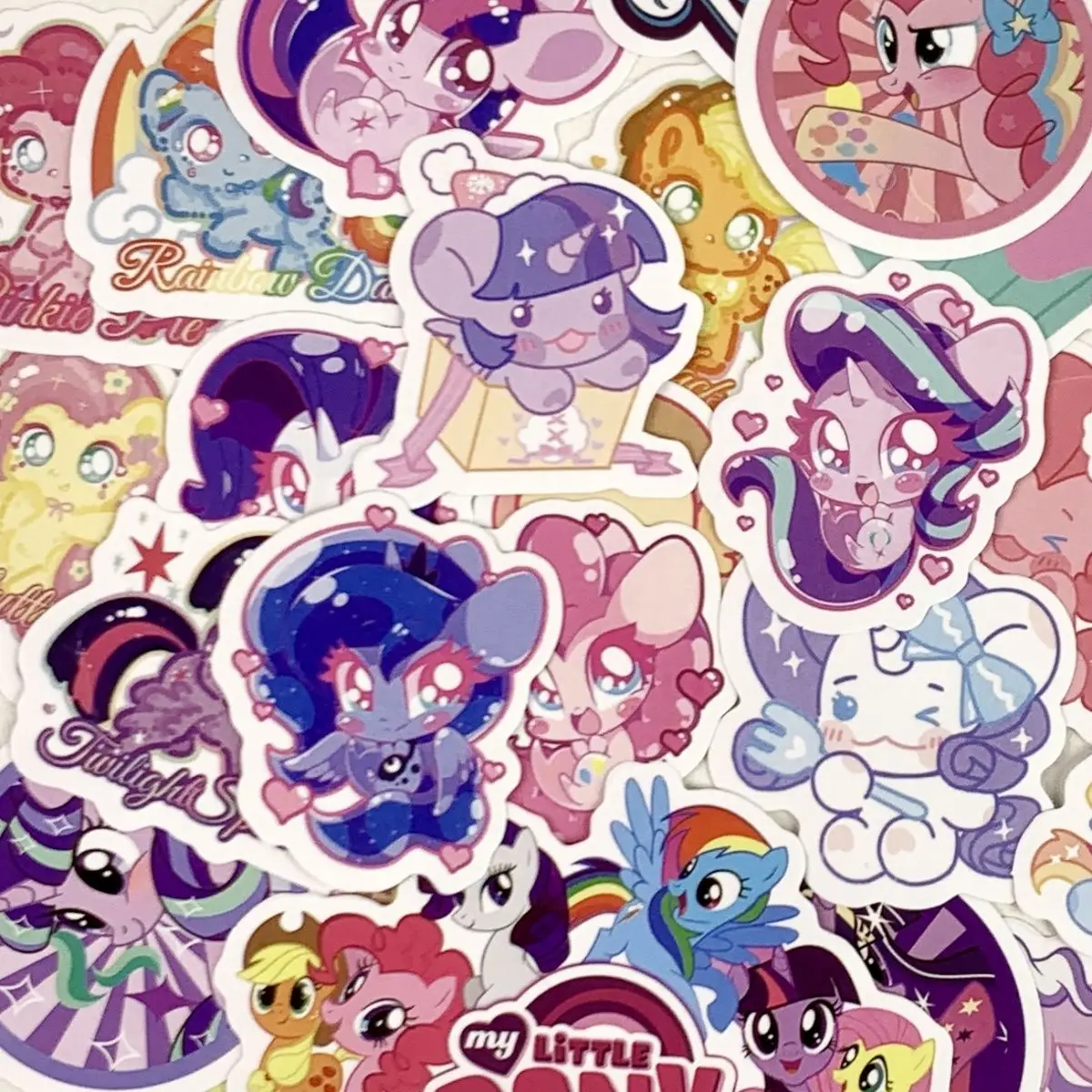 47 шт. аниме My Little Pony ins граффити наклейки для подарка DIY ноутбук Чемодан мотоцикл
