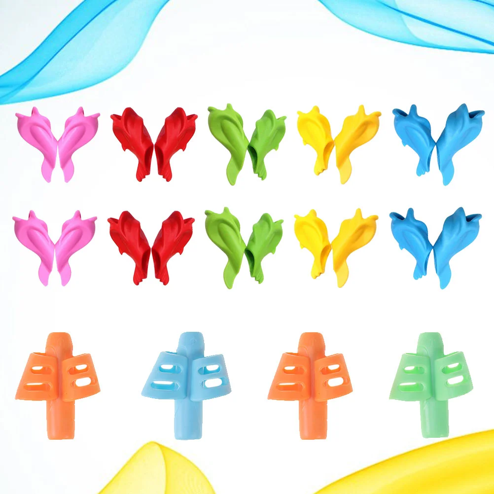 

Grip Writing Trainingchildrens Trainer Correct Pincer Kids Grasp Devices Silicone Holdercorrector Arthritis Aids Hand Rubber