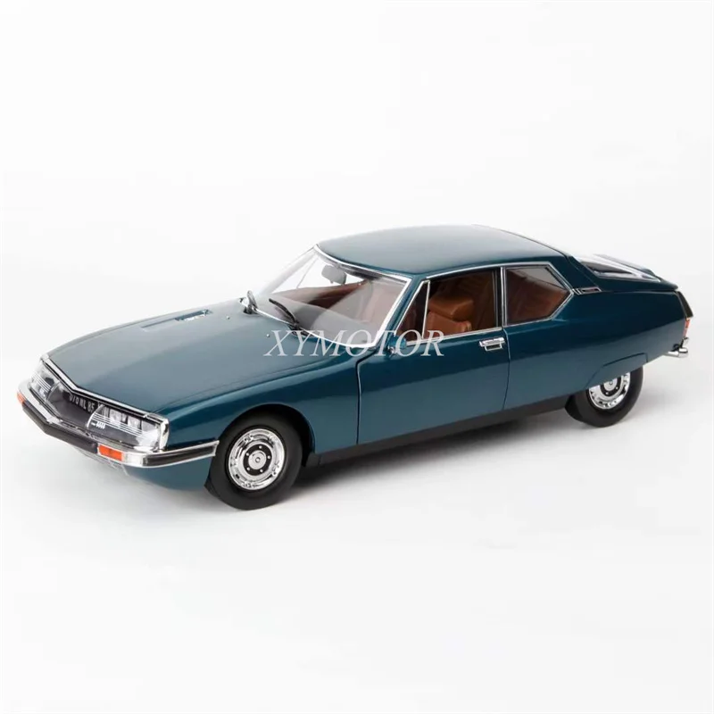 

Модель автомобиля выпущенная под давлением зеленая Norev 181733 1/18 для Citroen SM 1972, подарки, хобби, демонстрационные украшения, коллекция