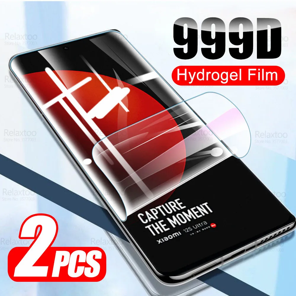 

2 шт., изогнутая Защитная пленка для Xiaomi 12 S Mi12S