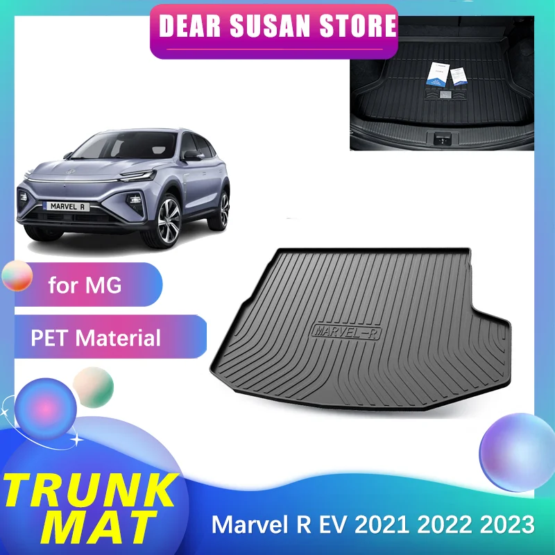 

Car Parts Special Trunk Mat for MG Roewe Marvel R EV 2021 2022 2023 TPE Waterproof Pad Rear Trunk Space Decoration Accessories