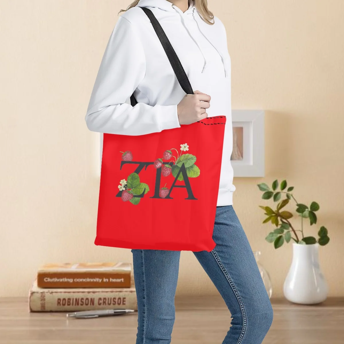

ZTA Greek Letter Foldable Shopping Bag Custom Name Zeta Tau Alpha Sorority Gift Wholesale Women Tote Bags Handbags Storage 2023