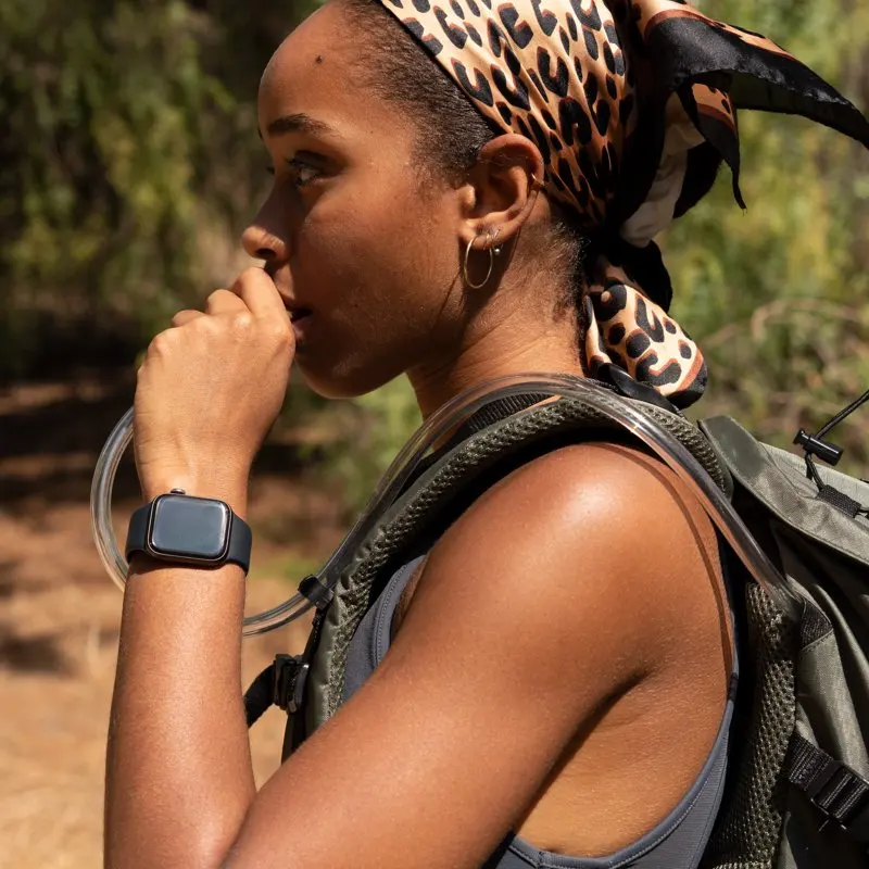 Outdoor Products Big Sur 28 Ltr Hydration Pack, with 3-Liter Reservoir, Internal Frame, Green