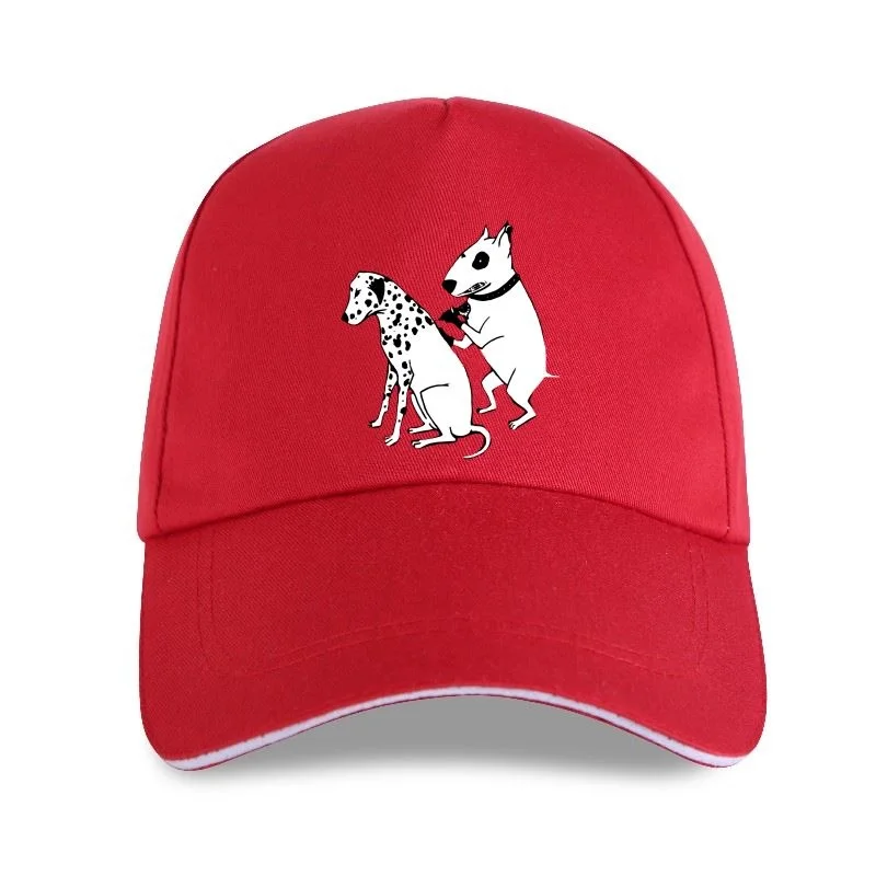 

Dalmatian Dog Tattoo Funny Bull Terrier Tops 2020 Summer Fashion New Printed Baseball cap Men Cool