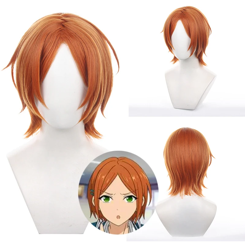 

Парик для косплея Aoi Hinata Aoi Yuta, термостойкий, с имитацией кожи головы