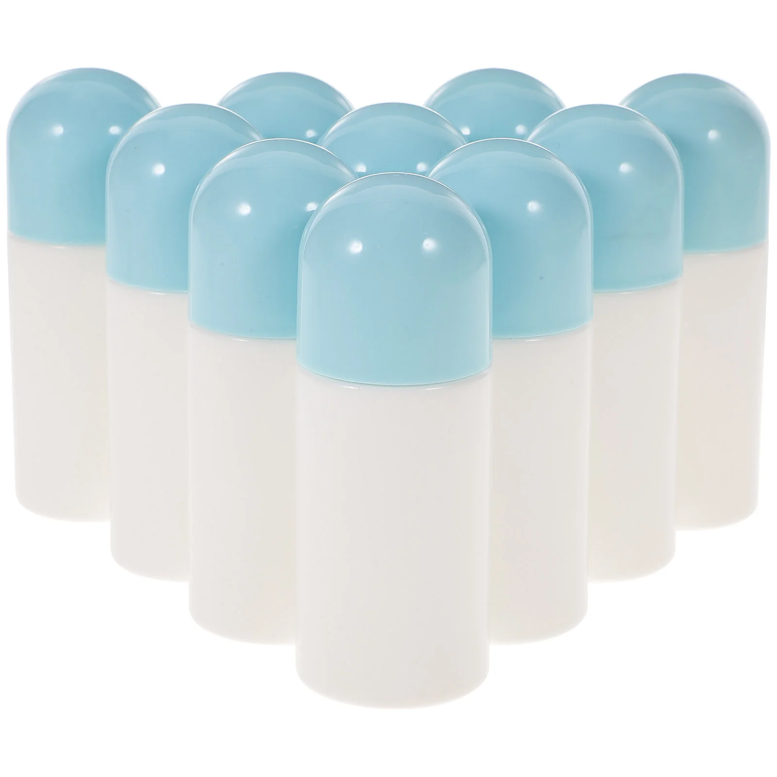

10 Pcs Sponge Liniment Bottle Plastic Containers Sub Package Daub Bottles Travel Medicine Perfume Head