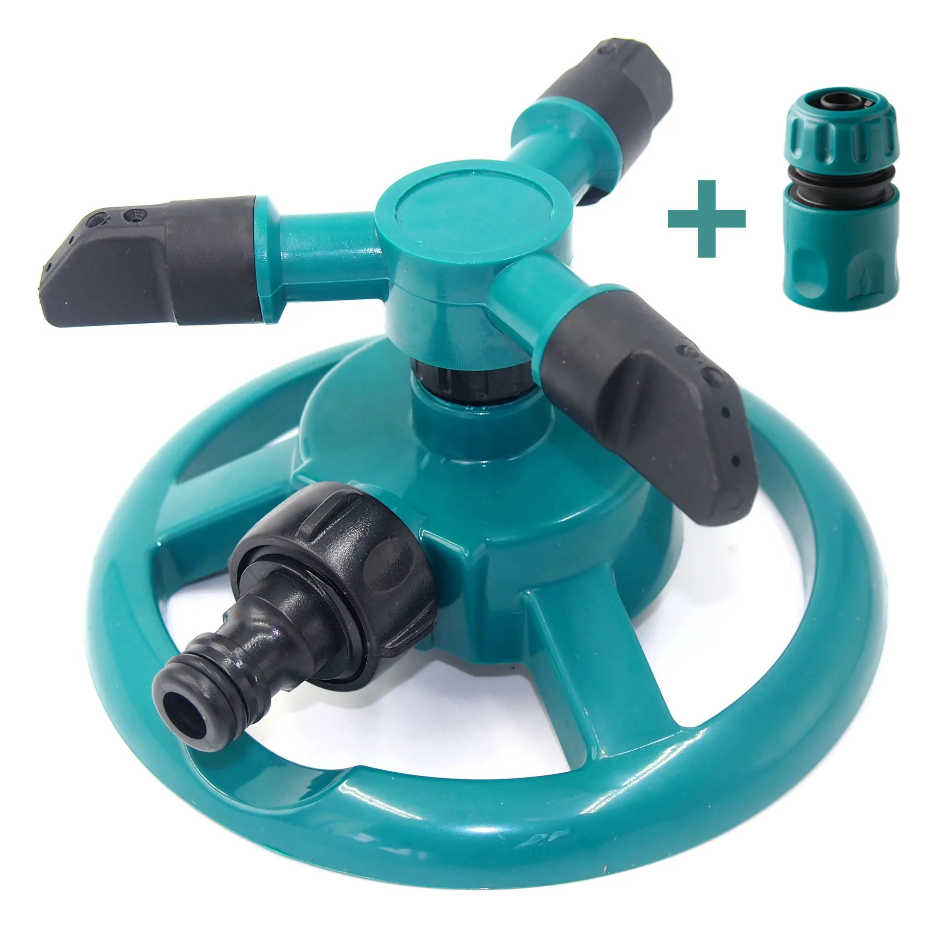 Garden Irrigation Sprinklers 360 Degree Rotating Water Sprayer 3 Arms Nozzles Garden Irrigation Tools Watering Grass Lawn