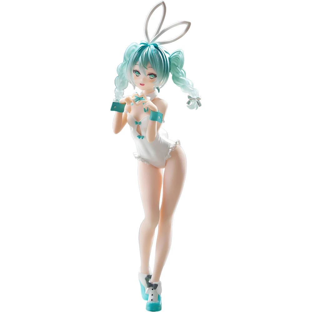 Предпродажа оригинальные кролики Furyu Bicute Rabbits Vocaloid Hatsune Miku Rurudo White Ver. Аниме Bunny Girls