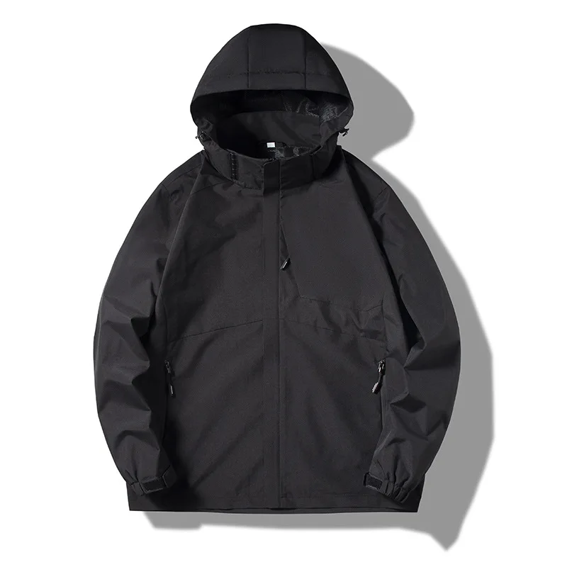 

Весна, мужской спортивный костюм для отдыха, новинка 2023 года, мужская куртка с капюшоном