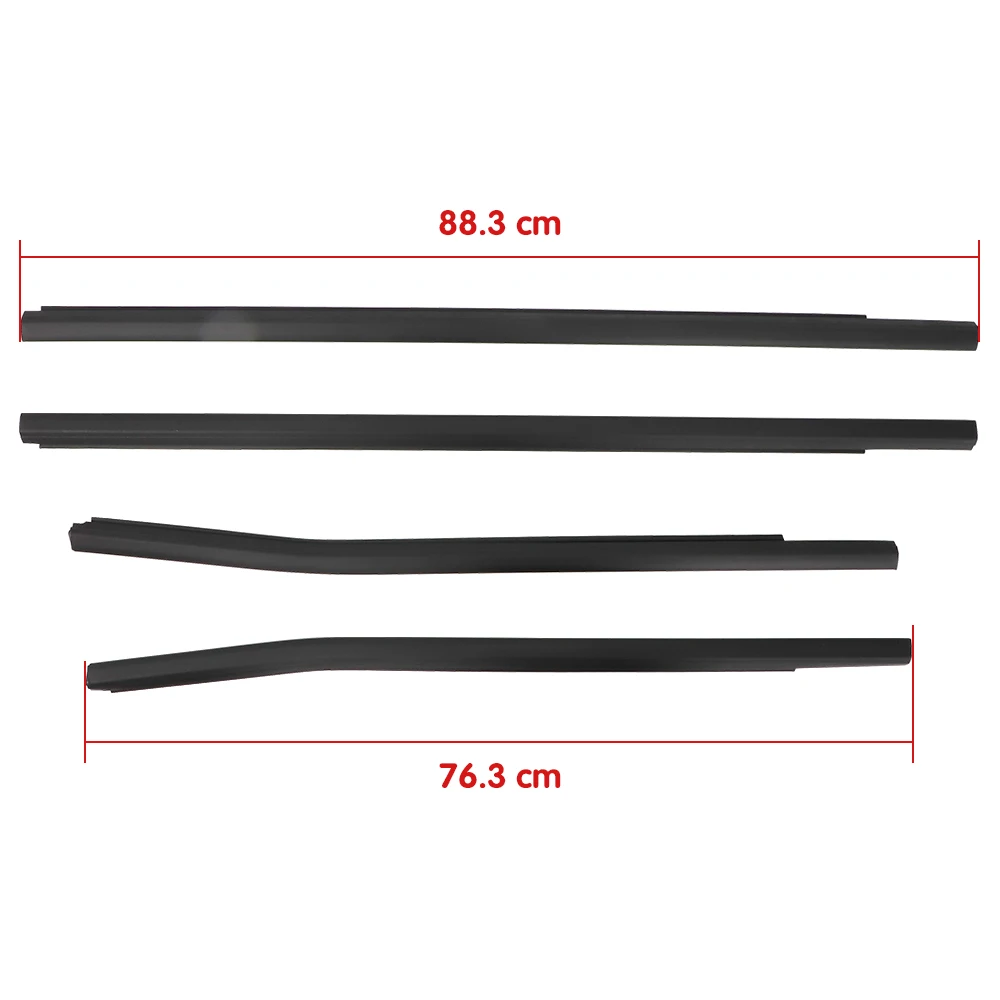 

Для Ford Ranger 2012-2020 4 шт. резиновая уплотнительная лента для наружных окон, дверей, стеклянных окон, уплотнительная лента для литья, уплотнительные ленты