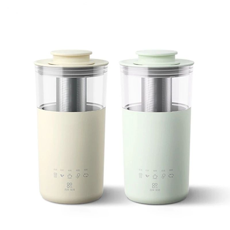 

350ml Electric Water Kettle Automatic Milk Tea Cup Portable Coffee Machine Milk Froth Maker 304 Stainless Steel Filter 220V