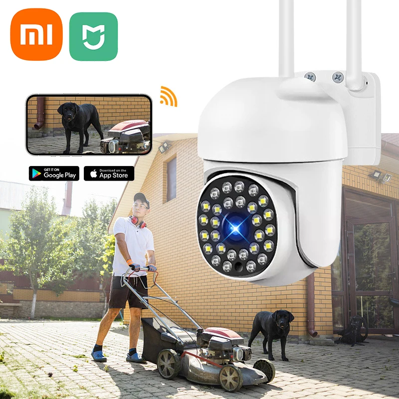 Xiaomi Mijia Wifi Camara HD Outdoor Full Color Night Vision Bi-Directional Voice Motion Detection LED Lighting Security Home