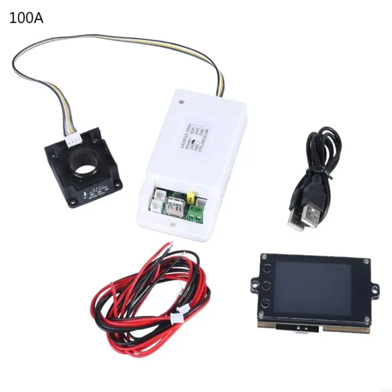 

92MF для Ammeter Digital для Multiemeter Voltmeter Ammeter Amper Power Power емкость ватта для тестировщика батареи с