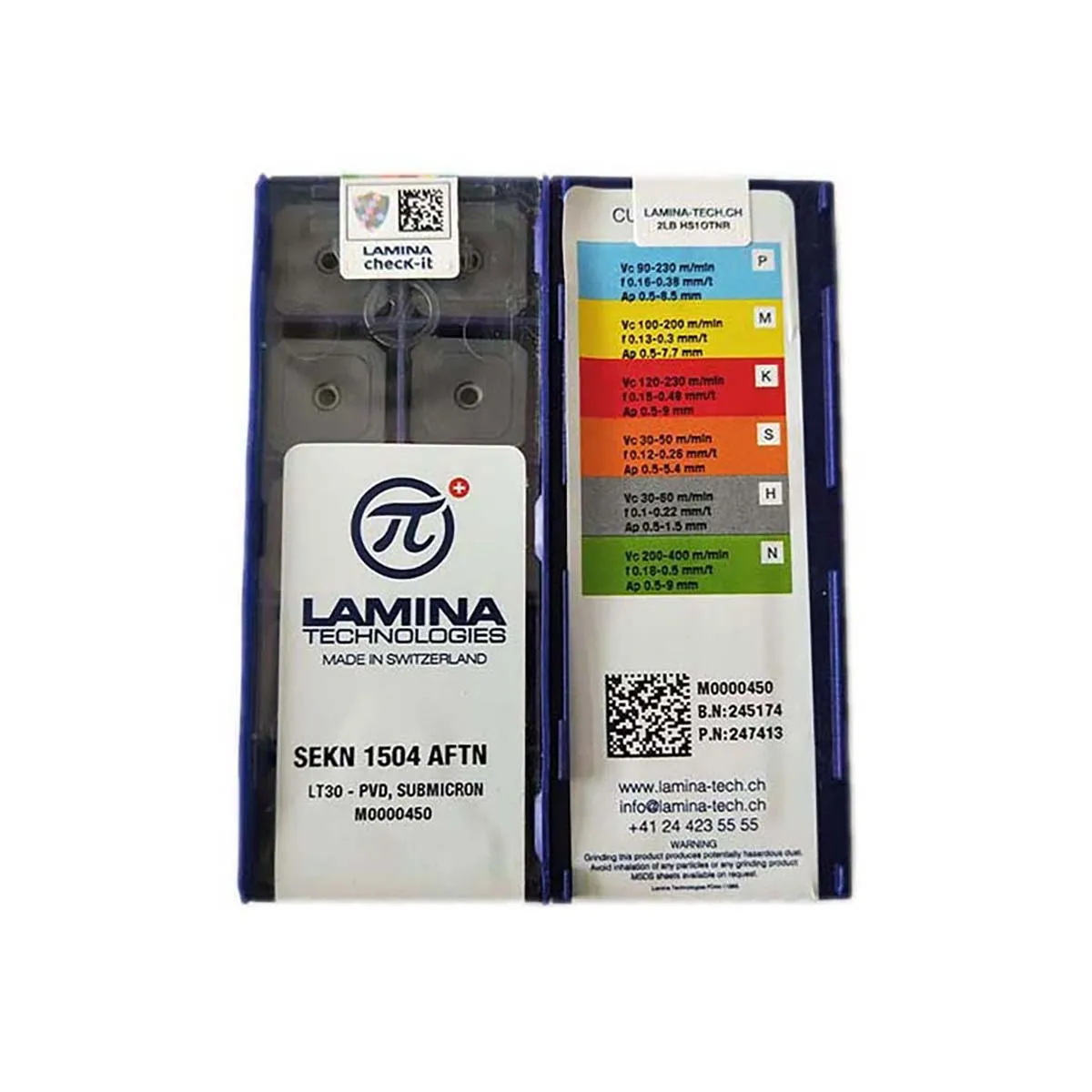 

LAMINA 100% Original SEKN SEKN1204 SEKN1504 SEKN1203 AFTN LT30 Tool Inserts Carbide Milling Turning Milling Cutter