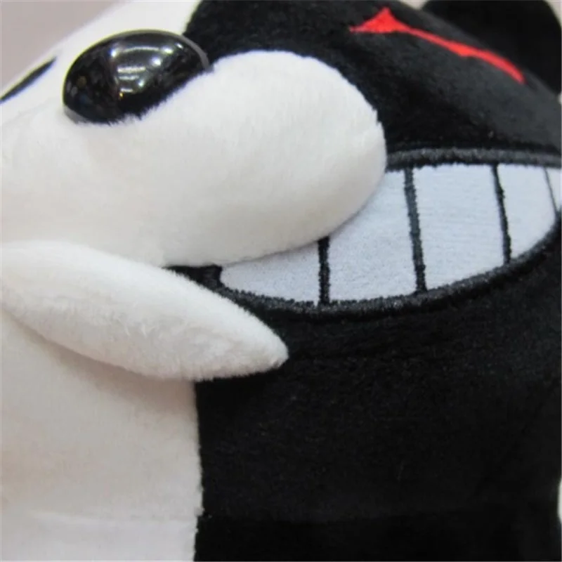 Dangan Ronpa Super Danganronpa 2 Monokuma Black & White Bear Cosplay Plush Soft Stuffed Dolls Christmas Toy Birthday Gift images - 6