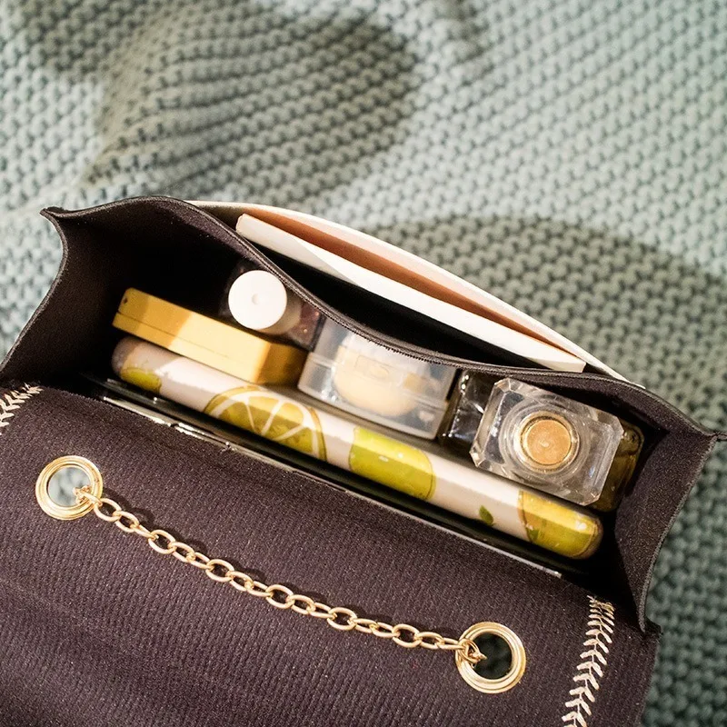 Летняя женская сумка-мессенджер из искусственной кожи с цепочкой сумка через