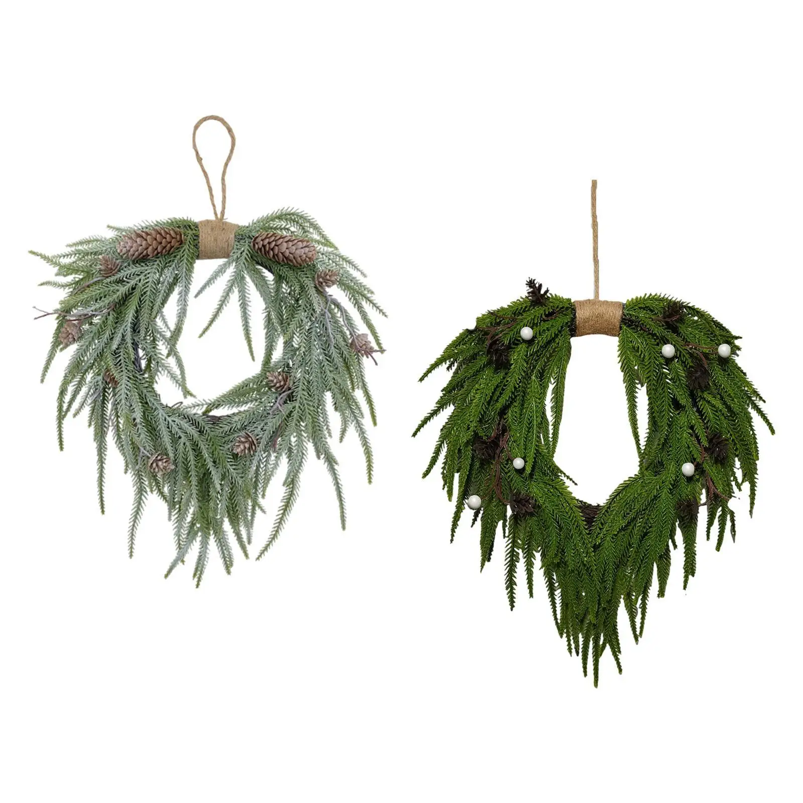 Рождественский венок для входной двери украшение дома подарки на День